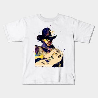 hank singer country outlaw fanart Kids T-Shirt